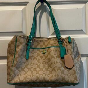 Coach Signature Peyton Tote - 2013